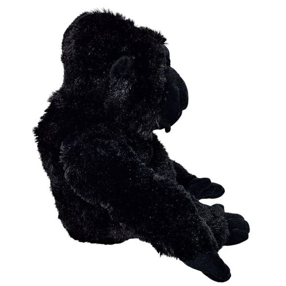 Aurora World Black Gorilla Plush Stuffed Animal 9" - Picture 2 of 6